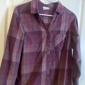 Columbia button down shirt . Very nice colors  and in very good condition.